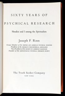 Sixty Years of Psychical Research