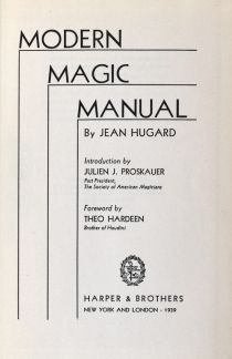 Modern Magic Manual