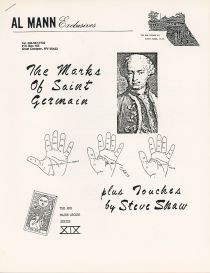 The Marks of Saint Germain by Al Mann