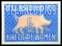 Learned Pigs and Fireproof Women Lenticular