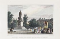 Russell Square, and Statue of the Duke of Bedford (Punch and Judy)