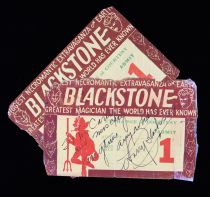 Pair of Blackstone Show Passes (Signed)