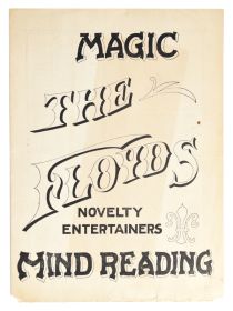 The Floyds Novelty Entertainers Magic Mind Reading Program