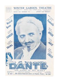 Dante Winter Garden Theatre Brochure