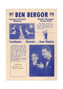 Ben Bergor Brochure