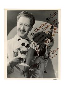 Duke Stern with Talking Skull (Inscribed and Signed)