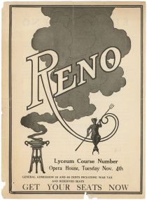 Edward Reno Advertisement