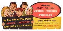 S. S. Adams Advertising Sign
