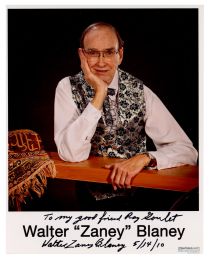 Walter Zaney Blaney Inscribed and Signed Photograph