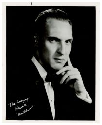 The Amazing Karroll Signed Photograph