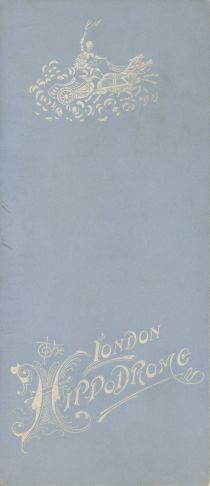 Oswald Williams London Hippodrome Program