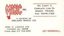 Jay Marshall Business Card