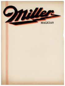 Miller the Magician Letterhead
