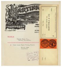 Martinka & Co. Credit Check and Receipt