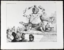 Juggler Lithograph