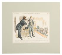 Magic Performance Illustration from the Punch, or the London Charivari