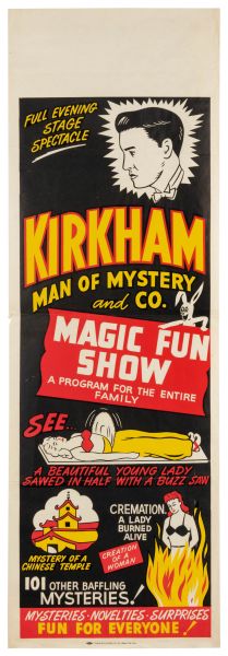 Kirkham: Man of Mystery and His Co. Poster