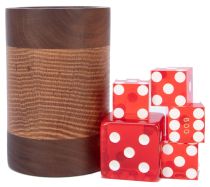 Wooden Dice Cup