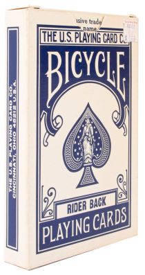 Jumbo Rider Back Playing Cards (Blue)