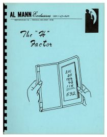 Al Mann Exclusives: The "H" Factor