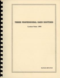 Three Professional Card Routines