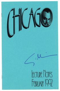 Chicago Lecture Notes, February 1992 (Signed)