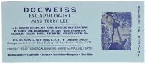 Doc Weiss Escapologist: Miss Terry Lee