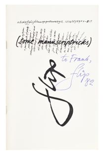 (Some Manuscriptricks), Signed