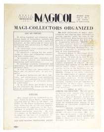 Magicol Vol. 1 No. 1