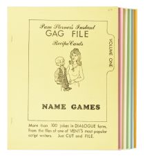 Pam Sterner's Instant Gag File Recipe Cards Volume One - Six