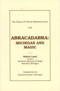 Abracadabra: Michigan and Magic (Signed)