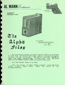 Al Mann Exclusives: The Alpha Files