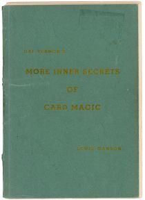 Dai Vernon's More Inner Secrets of Card Magic