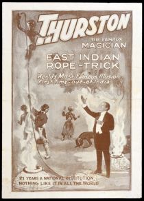 Howard Thurston East Indian Rope Trick Advertisement