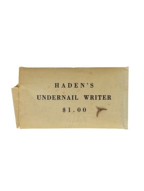 Haden's Undernail Writer