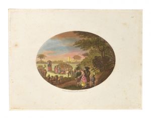 Punch and Judy Show Engraving