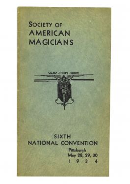 S. A. M. Sixth National Convention Program