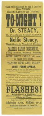 Dr. and Nellie Steacy Broadside