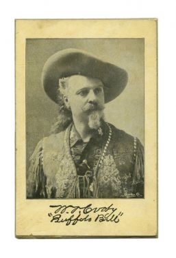 Buffalo Bill Souvenir Photo Card