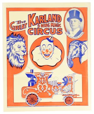 Karland 3 Ring Magic Circus Program and Coupon