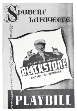 Blackstone and His 1001 Wonders: Shubert Lafayette Theatre