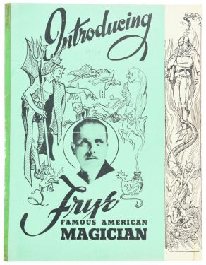 Introducing Frye, Famous American Magician Advertisement
