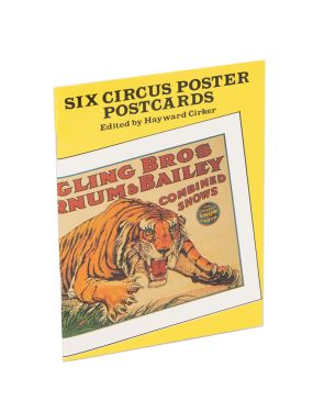 Six Circus Poster Postcards