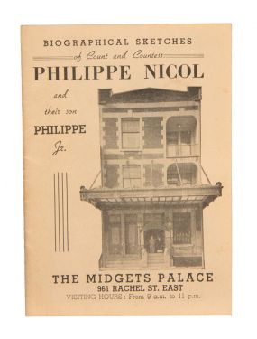 Biographical Sketches of Count and Countess: Phillip Nicol and Their Son Phillipe Jr.