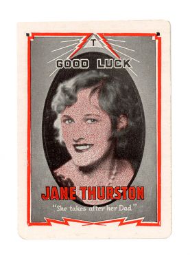 Jane Thurston Throw-Out Card