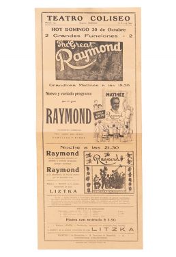 The Great Raymond Spanish Broadside