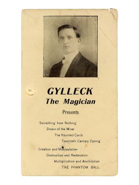 Gylleck the Magician Handbill
