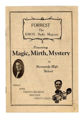 Forrest the Radio Magician Presenting Magic, Mirth, Mystery