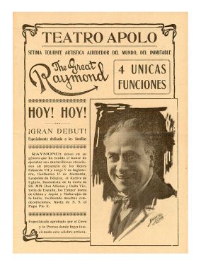 The Great Raymond at Teatro Apolo