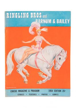 Ringling Bros and Barnum & Bailey Program 1954 Edition